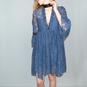 [SOLD] Free people gilded lace dress